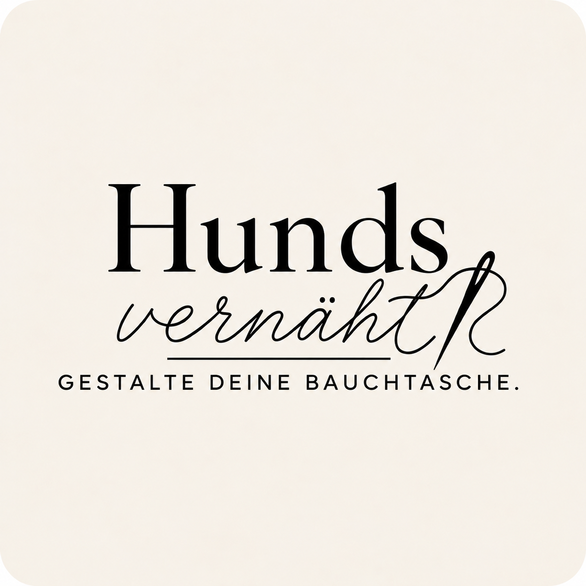 Gestalte deine Wunsch - Bauchtasche