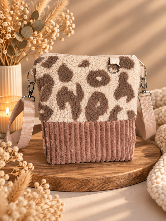 Gassitasche Walk & Go Teddy Leo beige