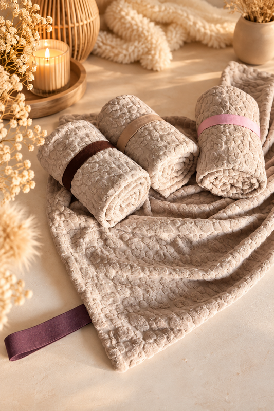 Roll & Go Hundehandtuch beige