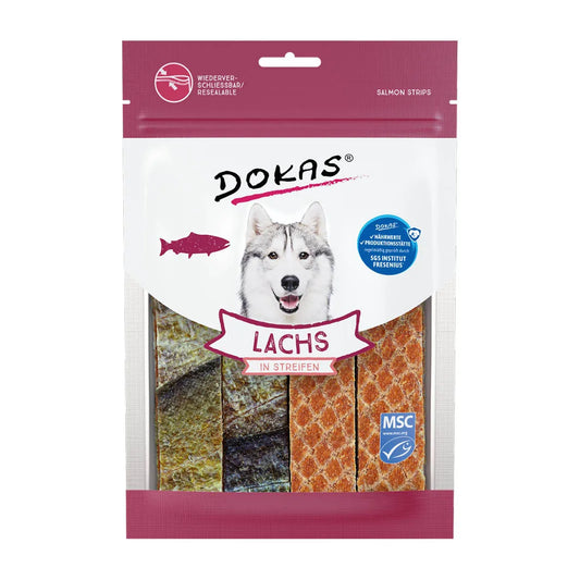 DOKAS Lachs in Streifen, 100g
