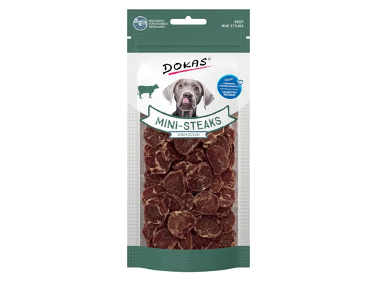 DOKAS Mini Steaks Rinderfleisch, 50g